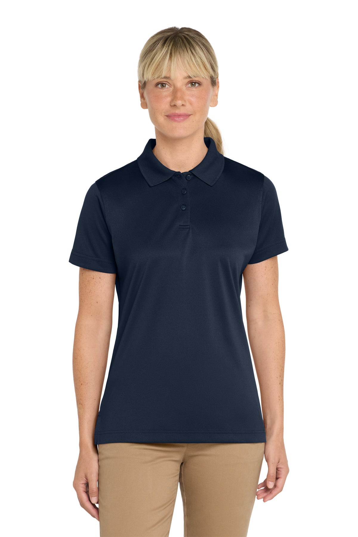 CornerStone Women's Select Snag-Proof Polo - Dark Navy - front