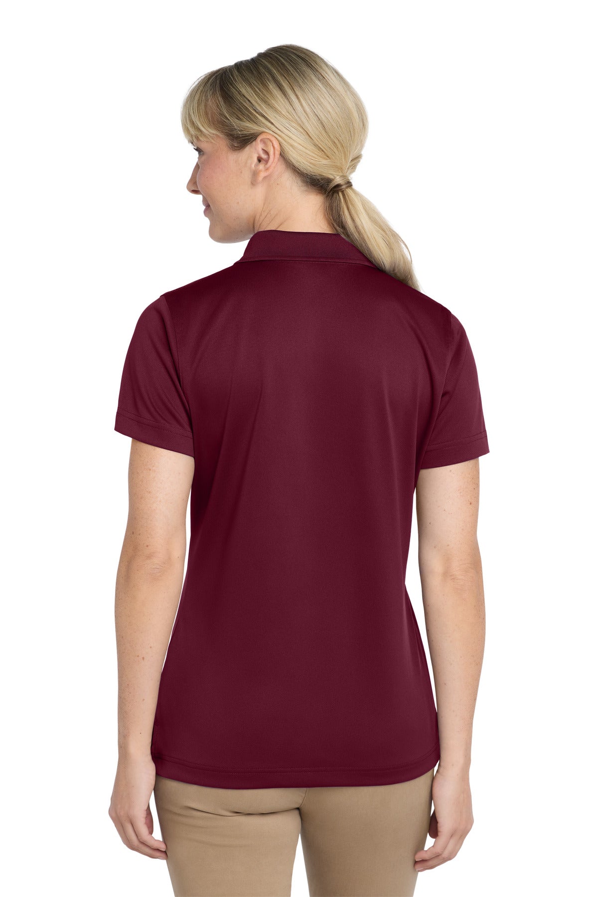 CornerStone Women's Select Snag-Proof Polo - Maroon - back