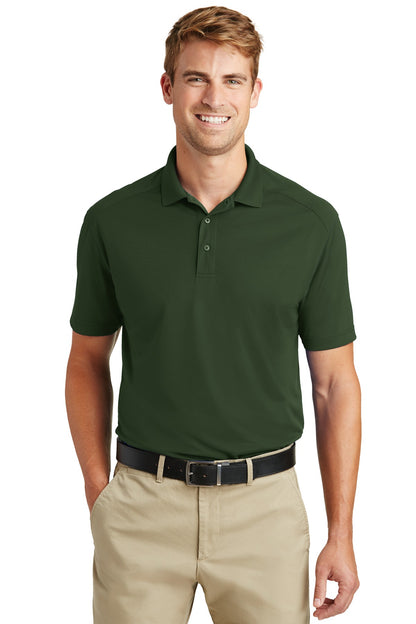 CornerStone Select Lightweight Snag-Proof Polo - Dark Green - front