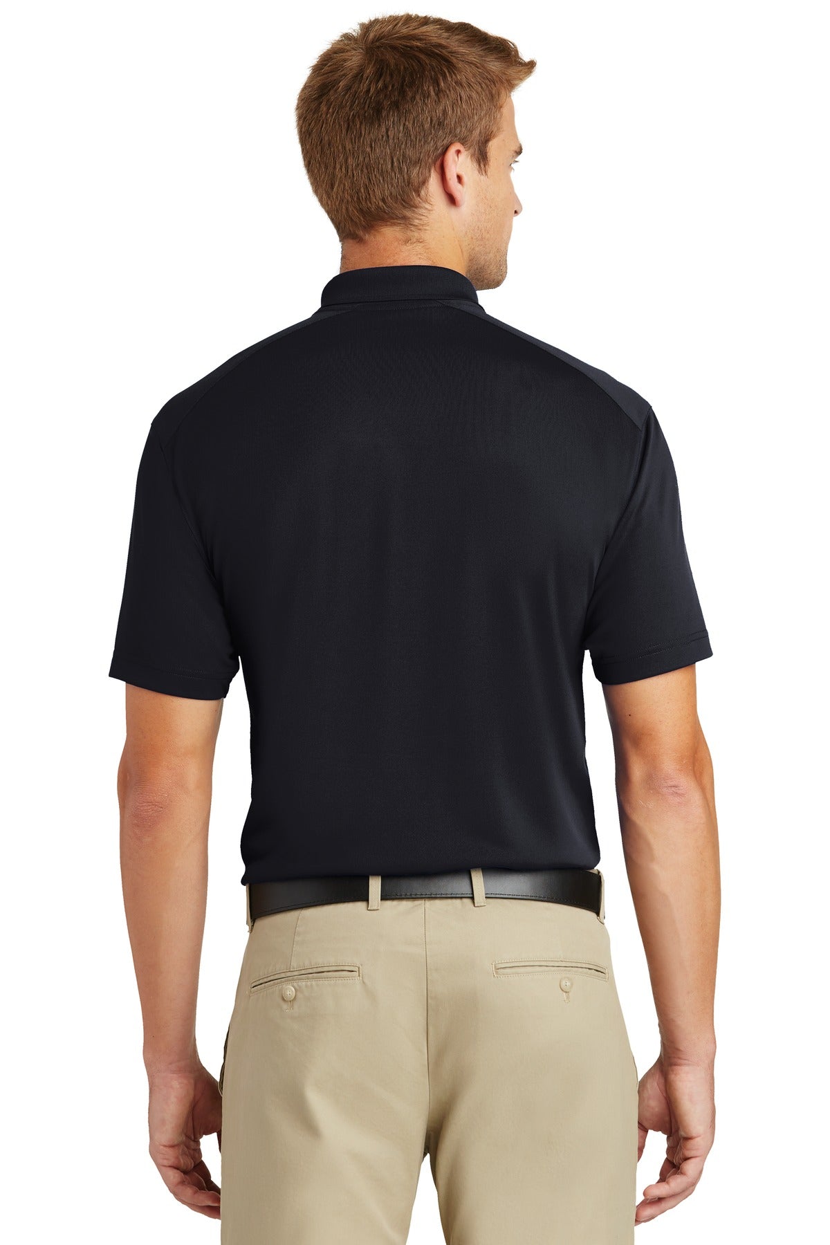 CornerStone Select Lightweight Snag-Proof Polo - Dark Navy - back