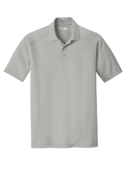 CornerStone Select Lightweight Snag-Proof Polo - Light Grey - flat front