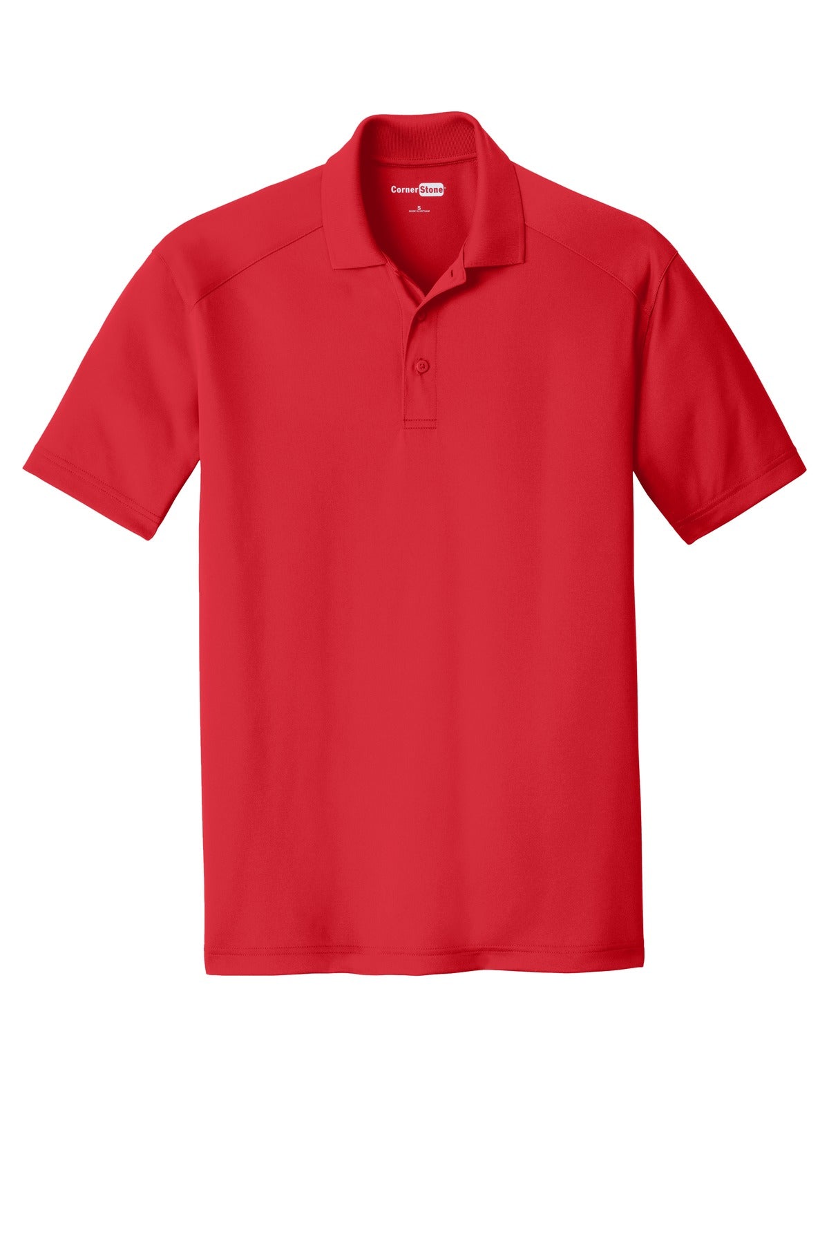 CornerStone Select Lightweight Snag-Proof Polo - Red - flat front