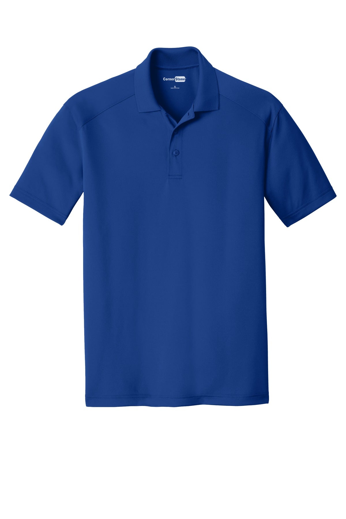 CornerStone Select Lightweight Snag-Proof Polo - Royal - flat front
