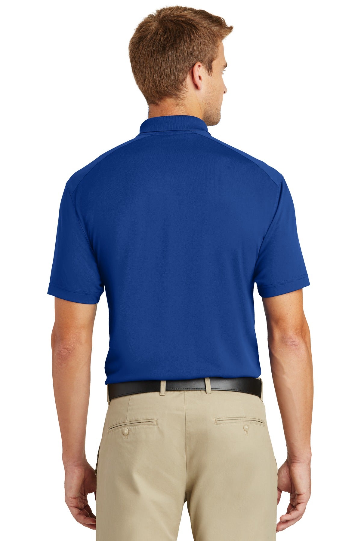 CornerStone Select Lightweight Snag-Proof Polo - Royal - back