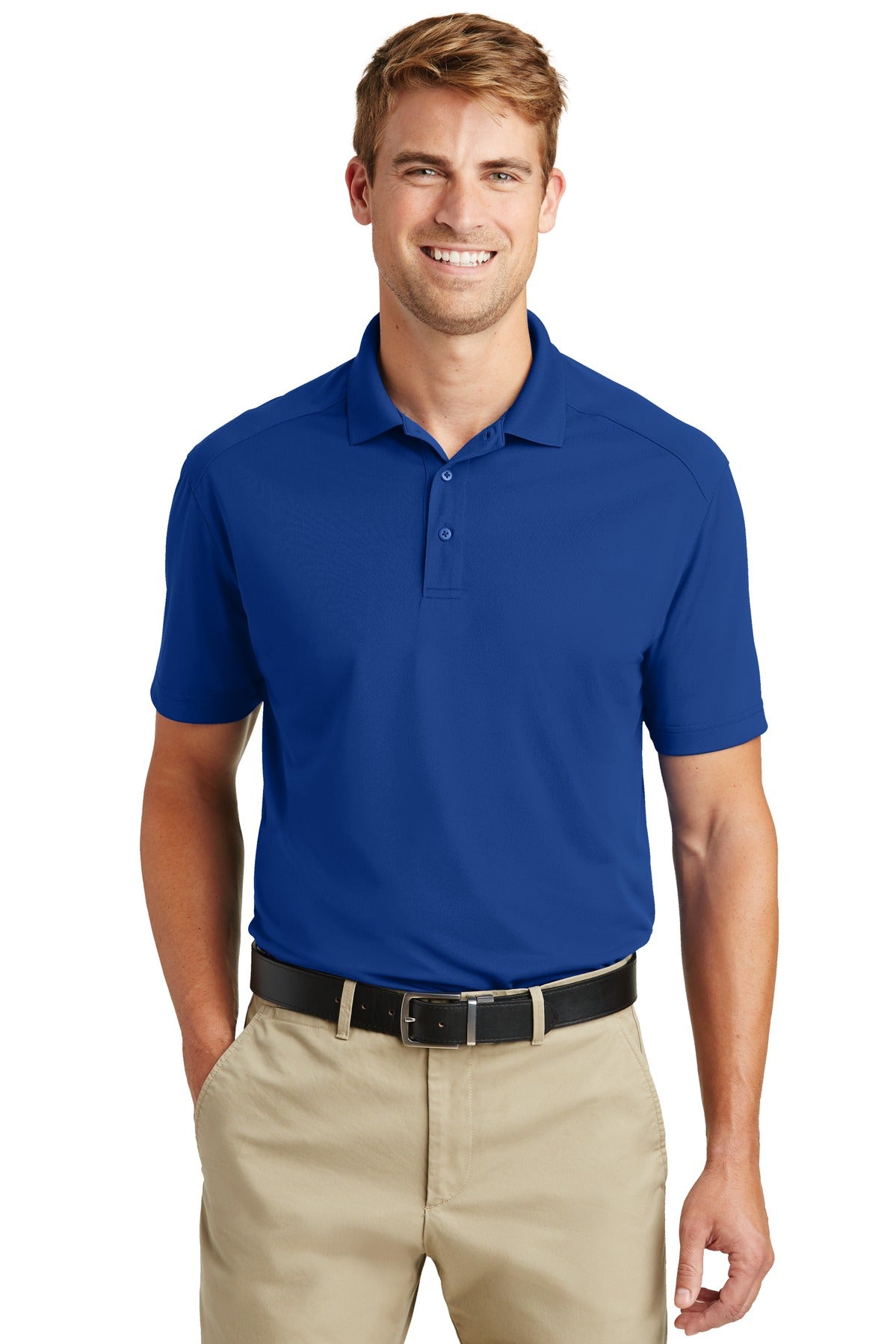 CornerStone Select Lightweight Snag-Proof Polo - Royal - front