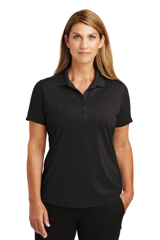 CornerStone Women's Select Lightweight Snag-Proof Polo - Black - front