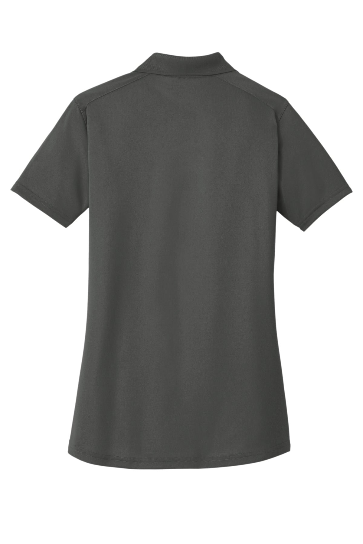 CornerStone Women's Select Lightweight Snag-Proof Polo - Charcoal - flat back