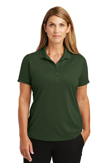 CornerStone Women's Select Lightweight Snag-Proof Polo - Dark Green - front