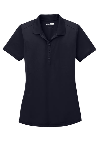 CornerStone Women's Select Lightweight Snag-Proof Polo - Dark Navy - flat front