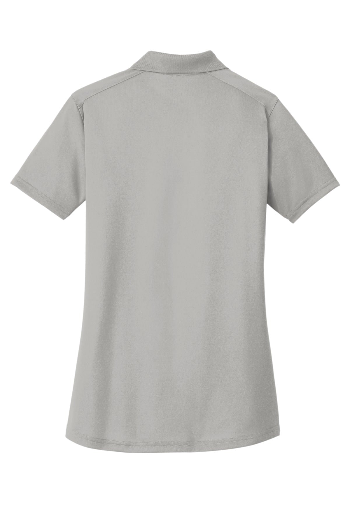 CornerStone Women's Select Lightweight Snag-Proof Polo - Light Grey - flat back