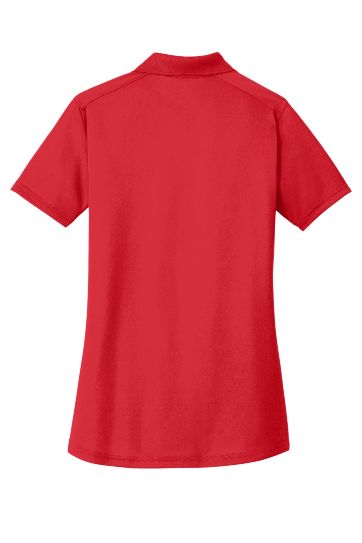 CornerStone Women's Select Lightweight Snag-Proof Polo - Red - flat back