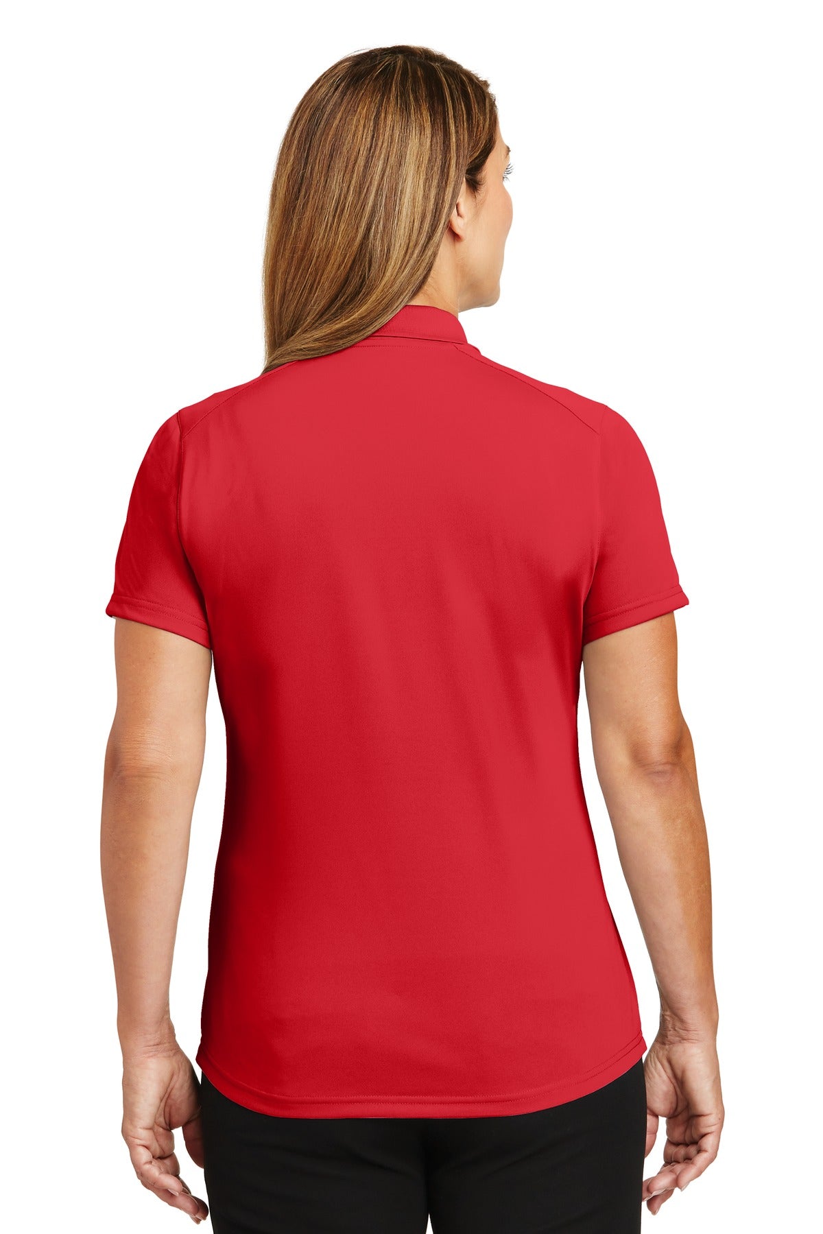 CornerStone Women's Select Lightweight Snag-Proof Polo - Red - back
