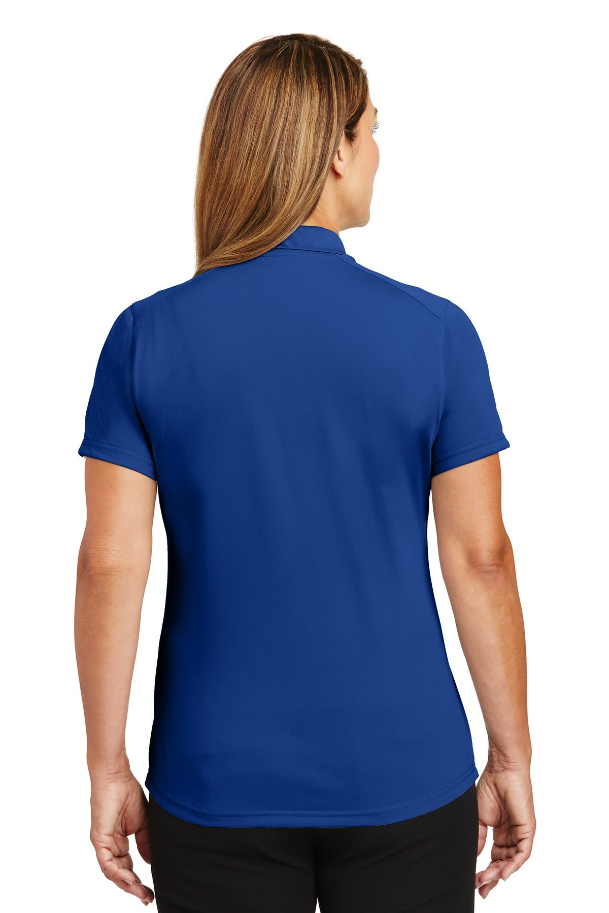 CornerStone Women's Select Lightweight Snag-Proof Polo - Royal - back