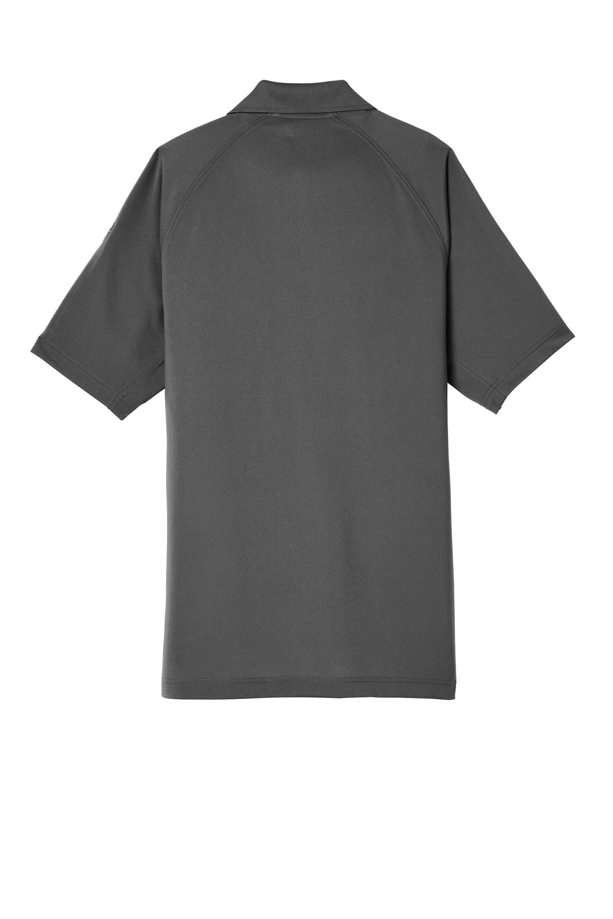 CornerStone Select Lightweight Snag-Proof Tactical Polo - Charcoal - flat back