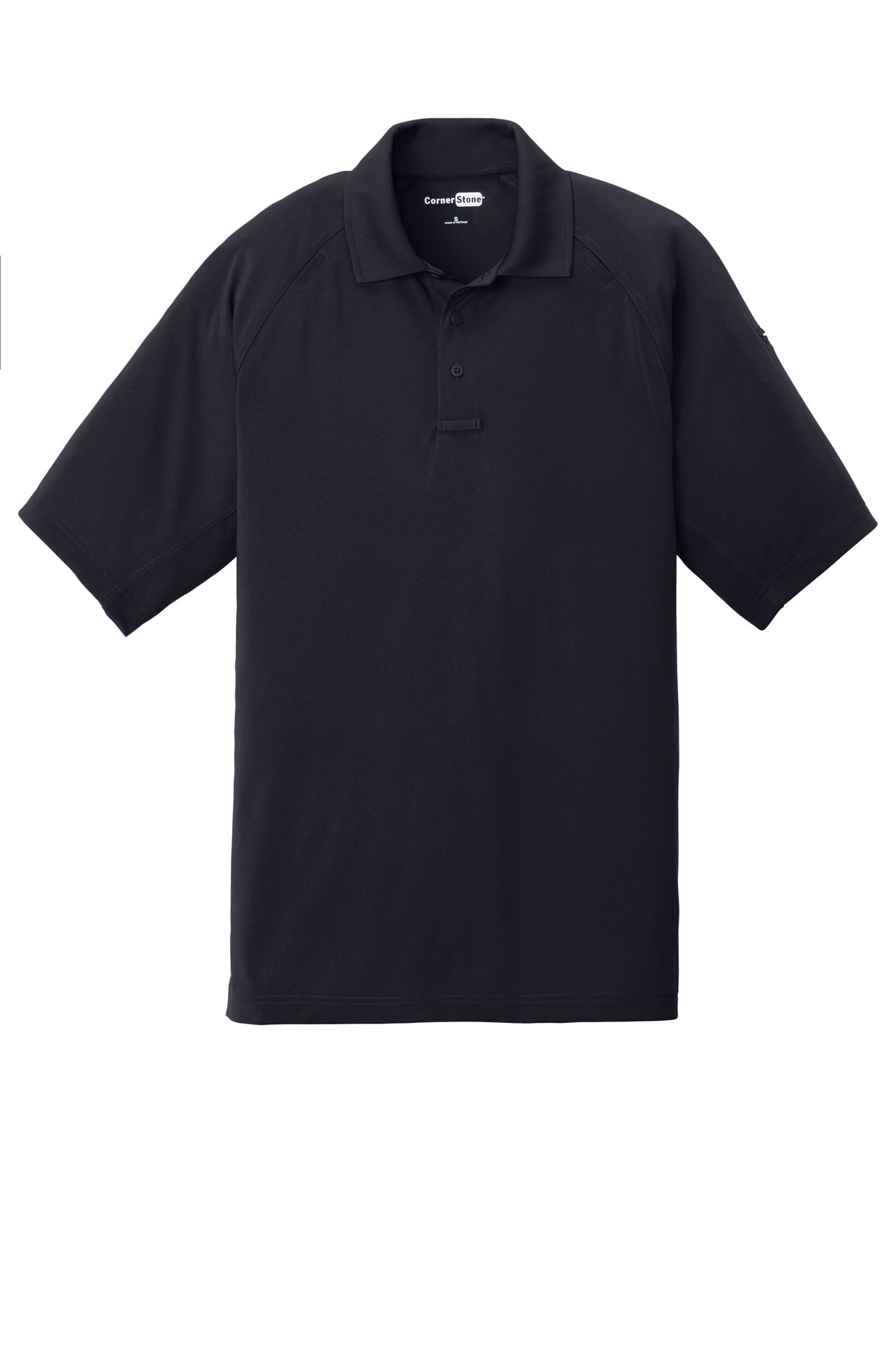 CornerStone Select Lightweight Snag-Proof Tactical Polo - Dark Navy - flat front