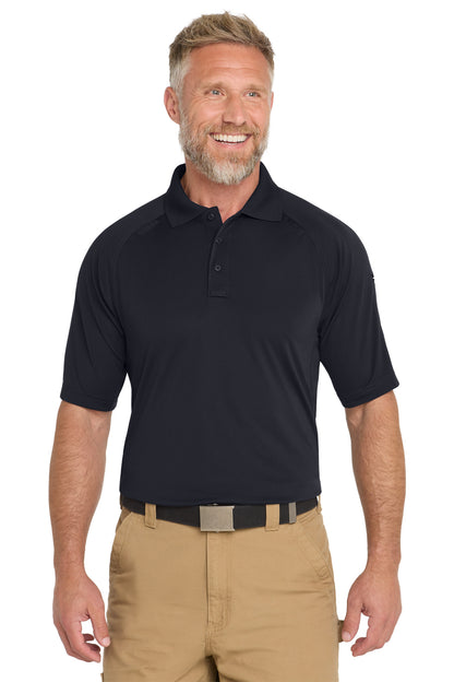 CornerStone Select Lightweight Snag-Proof Tactical Polo - Dark Navy - front