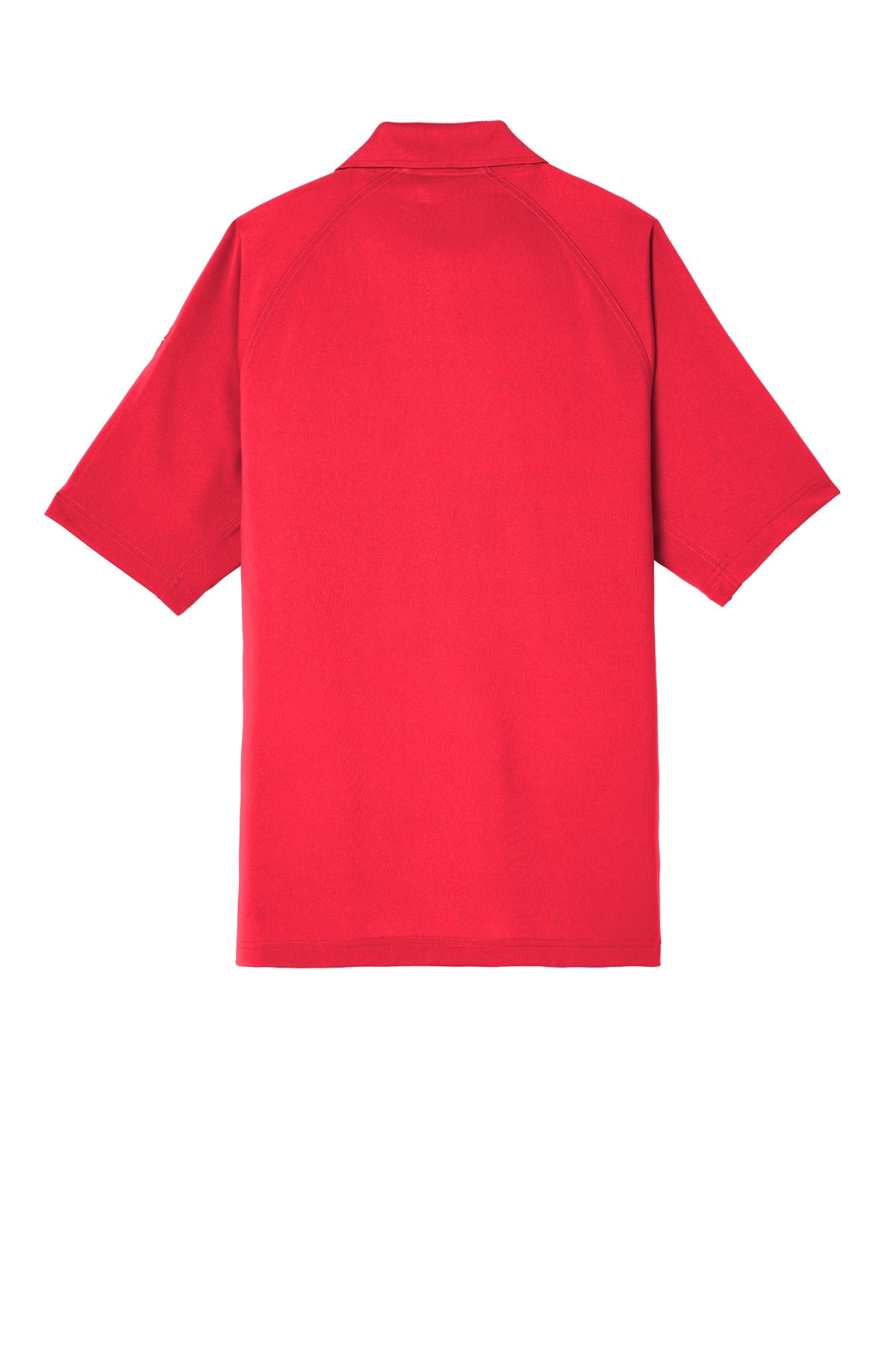 CornerStone Select Lightweight Snag-Proof Tactical Polo - Red - flat back