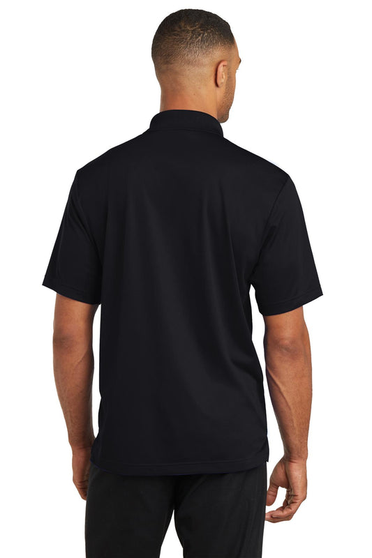 CornerStone Micropique Gripper Polo - Black - back