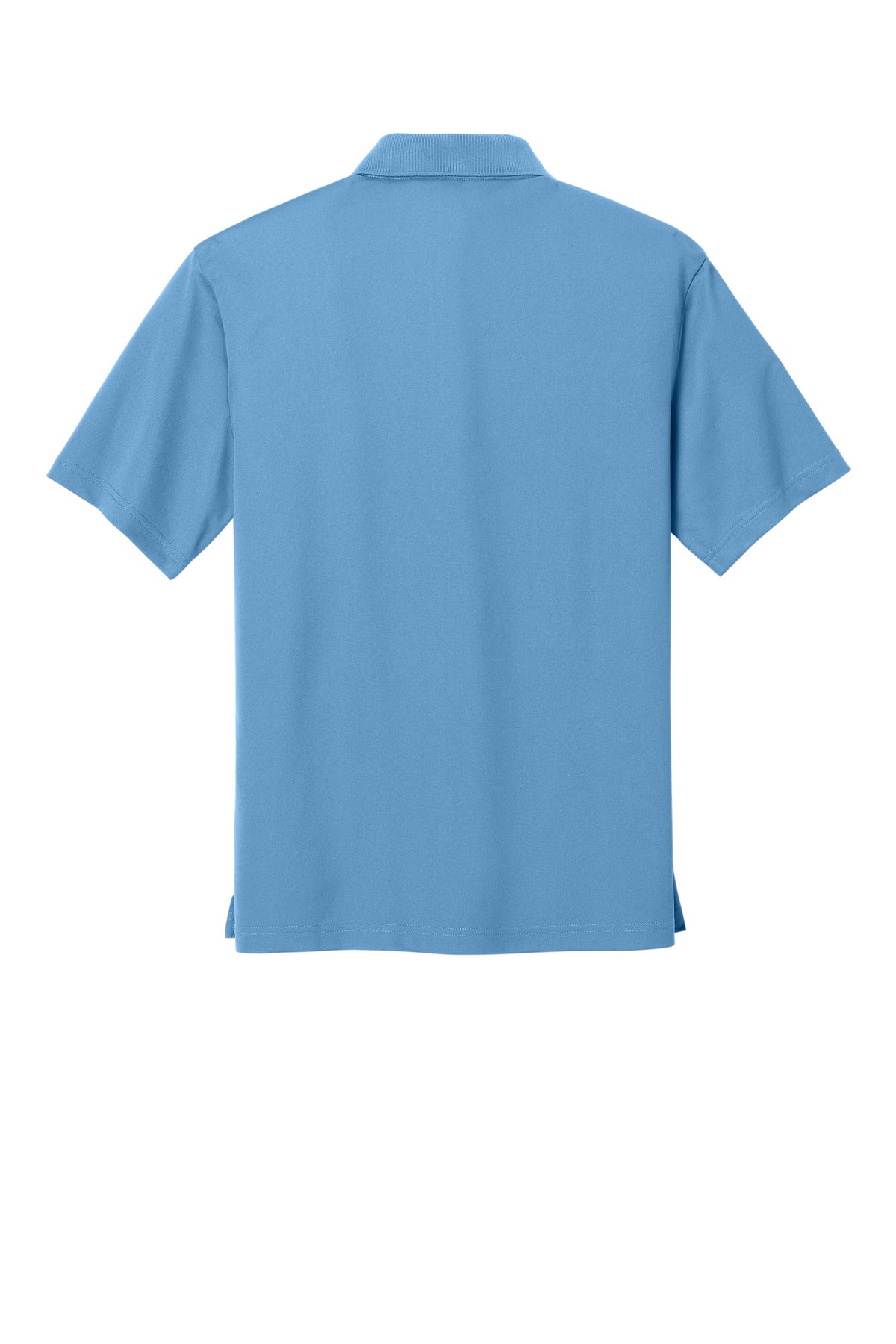 CornerStone Micropique Gripper Polo - Blue Lake - flat back