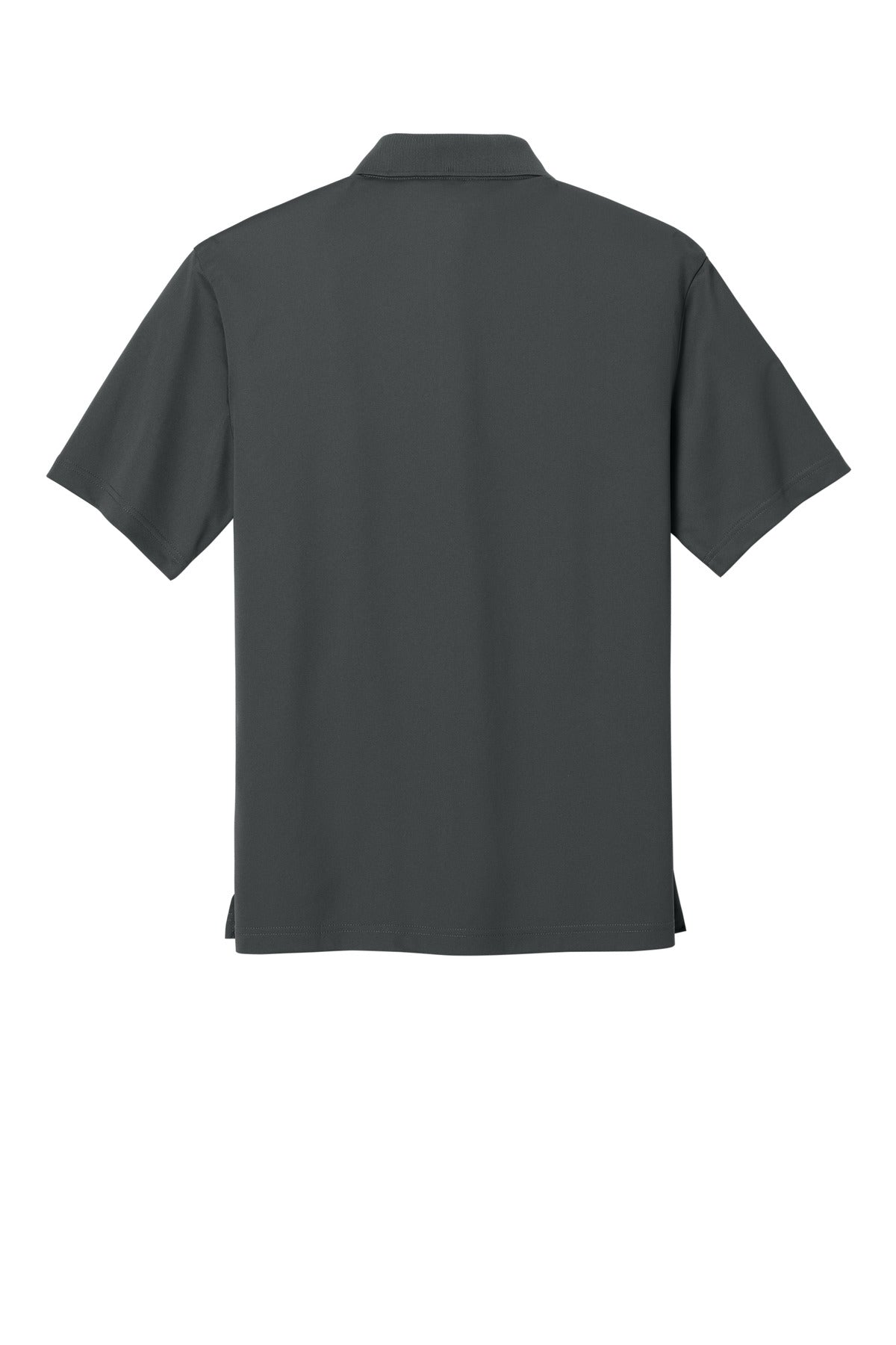 CornerStone Micropique Gripper Polo - Iron Grey - flat back