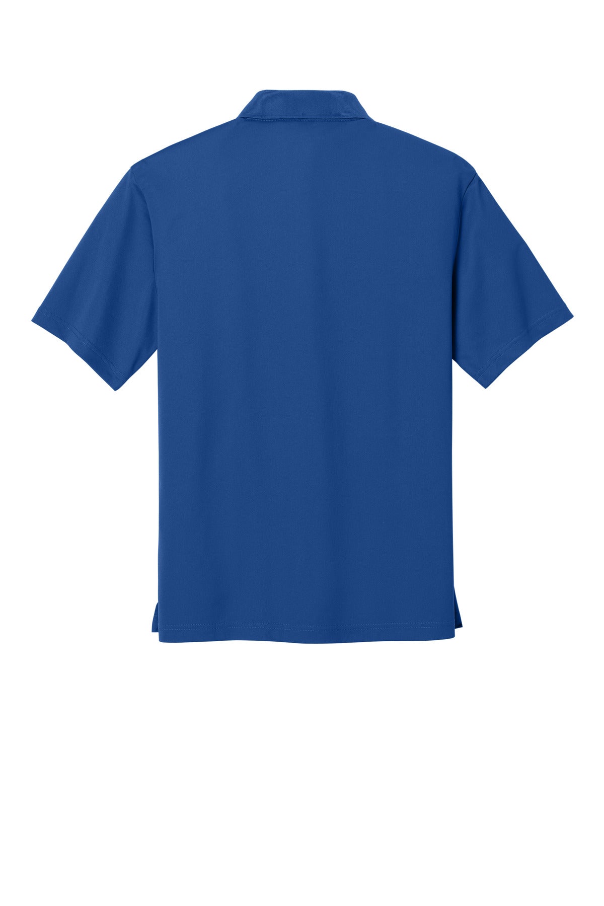 CornerStone Micropique Gripper Polo - True Royal - flat back
