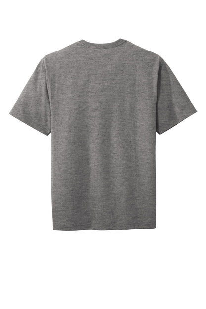 CornerStone Workwear Pocket Tee - Heathered Charcoal - flat back