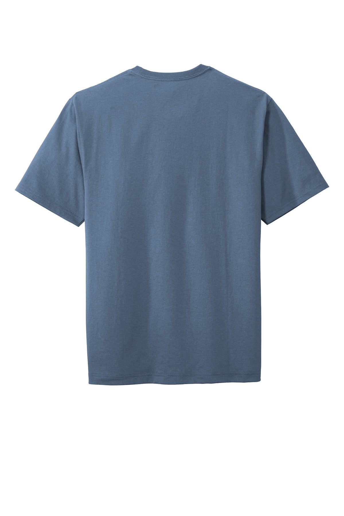 CornerStone Workwear Pocket Tee - Regatta Blue - flat back