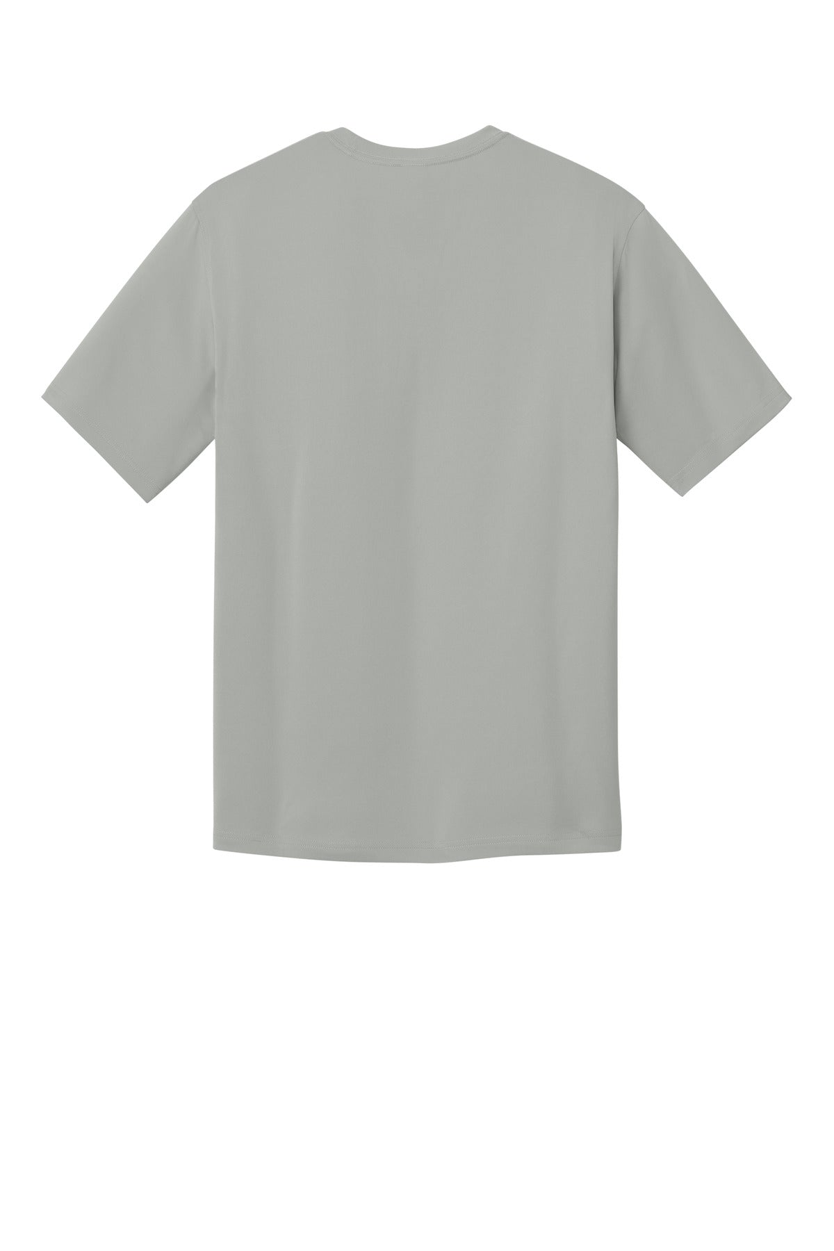 CornerStone Workwear Pro Short Sleeve Tee - Light Grey - flat back