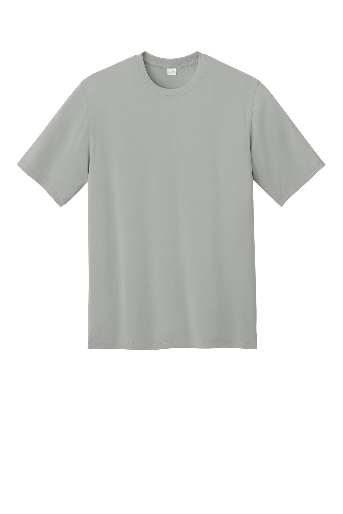 CornerStone Workwear Pro Short Sleeve Tee - Light Grey - flat front