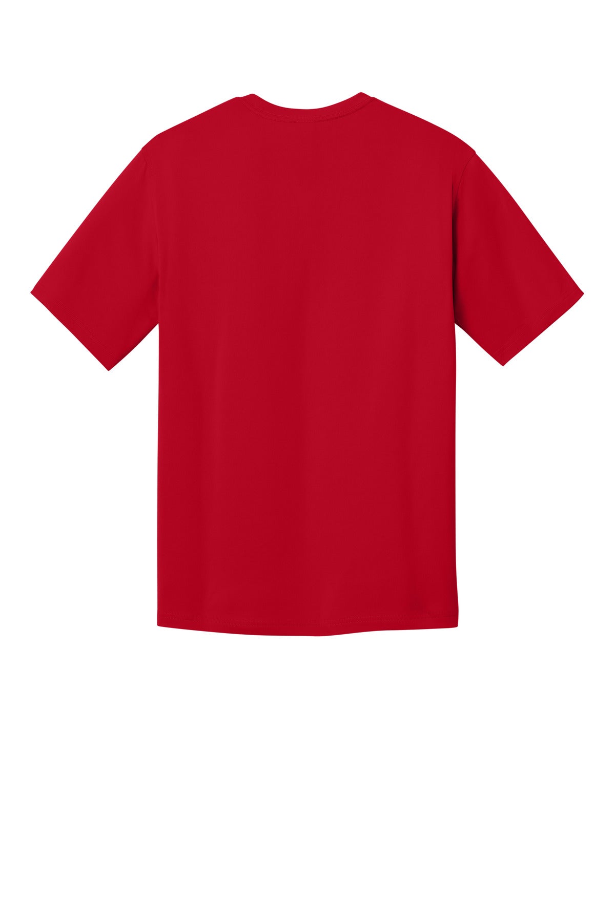 CornerStone Workwear Pro Short Sleeve Tee - Red - flat back