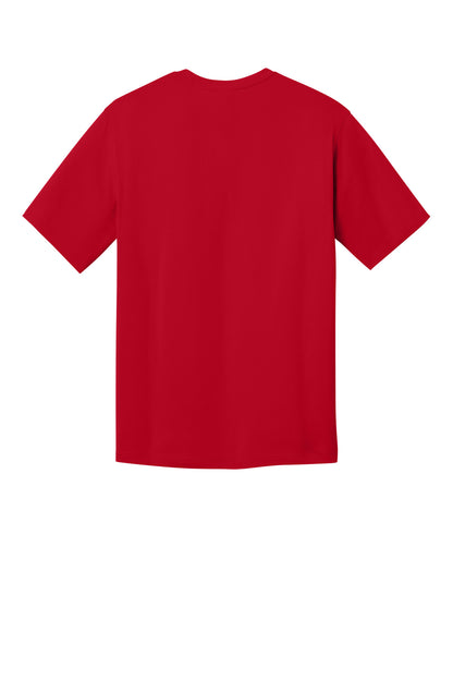 CornerStone Workwear Pro Short Sleeve Tee - Red - flat back
