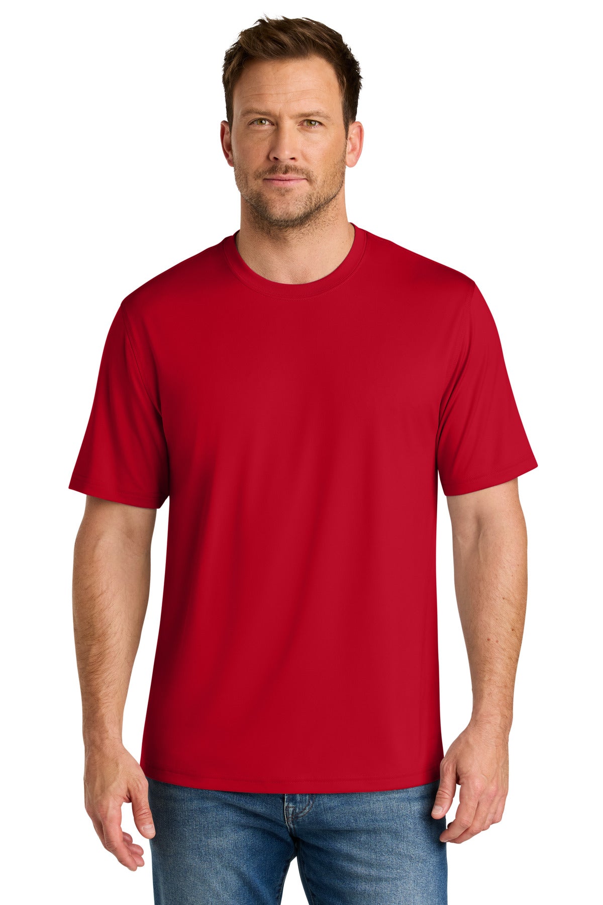CornerStone Workwear Pro Short Sleeve Tee - Red - front