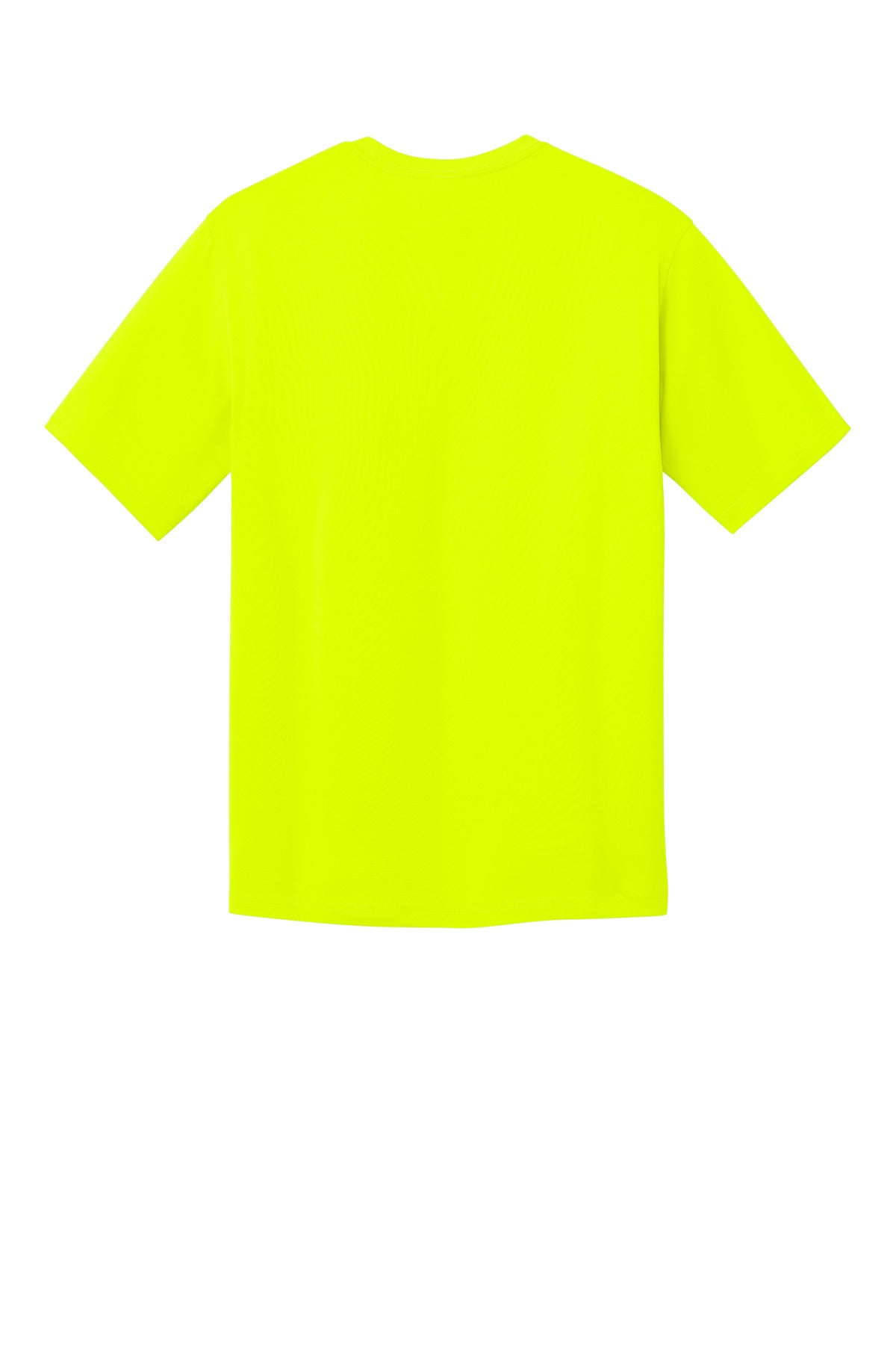 CornerStone Workwear Pro Short Sleeve Tee - Safety Yellow - flat back