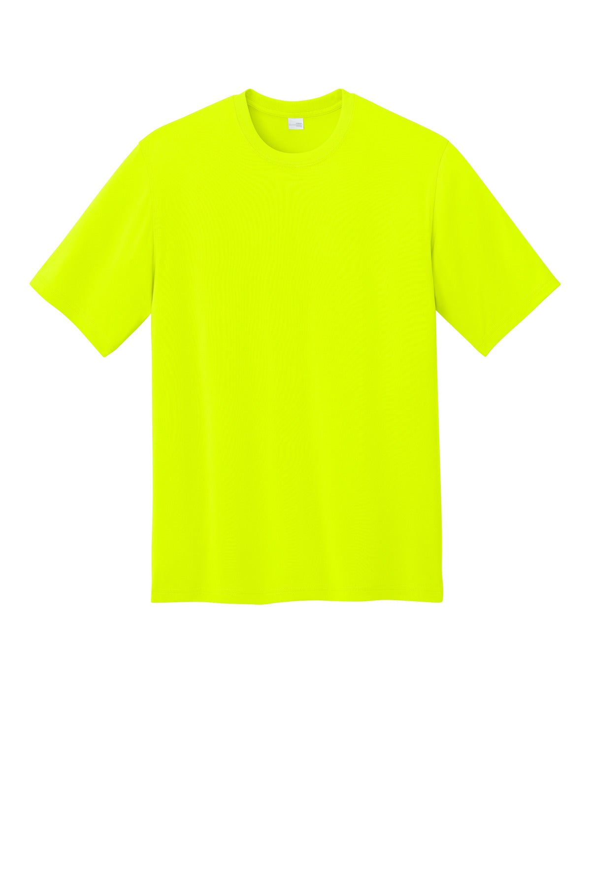 CornerStone Workwear Pro Short Sleeve Tee - Safety Yellow - flat front