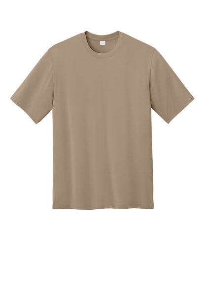 CornerStone Workwear Pro Short Sleeve Tee - Silver Tan - flat front