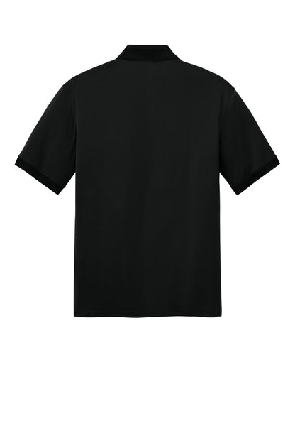CornerStone Workwear Pro Polo - Black - flat back