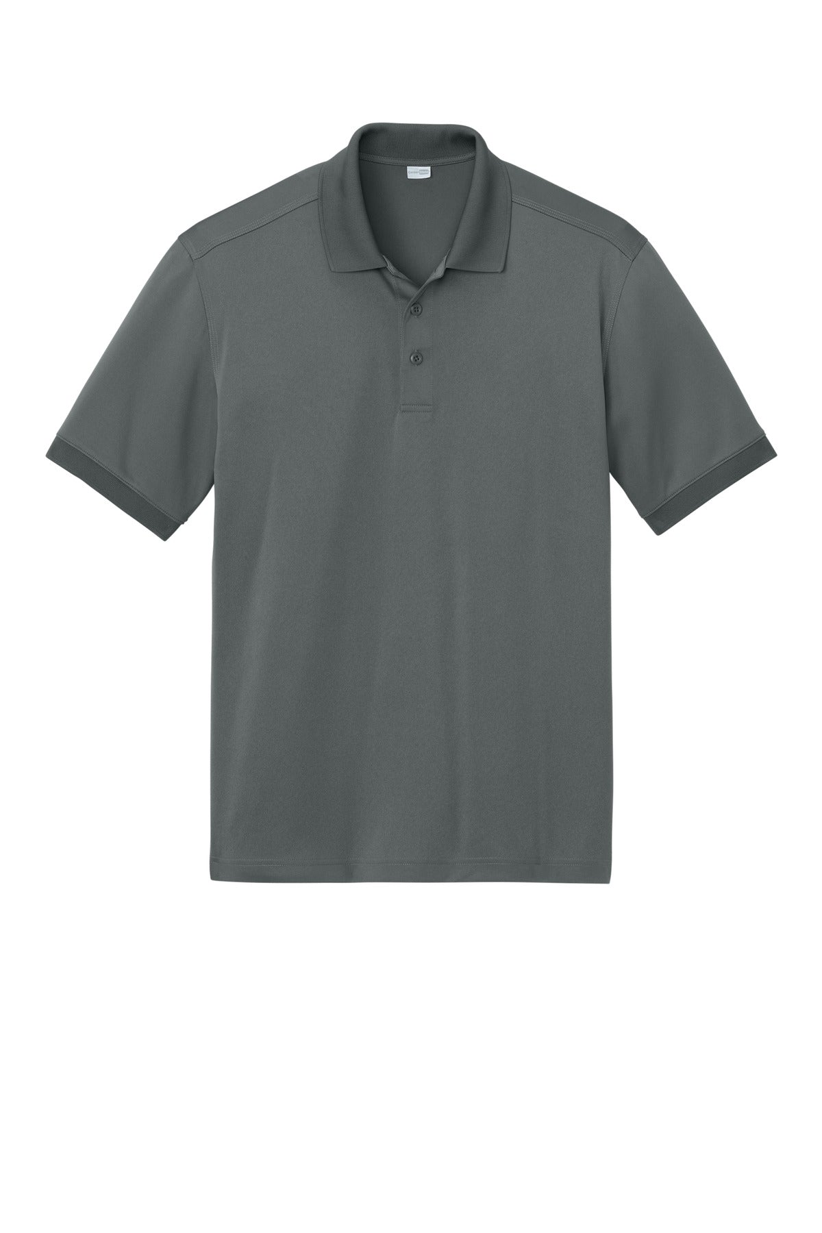 CornerStone Workwear Pro Polo - Metal Grey - flat front