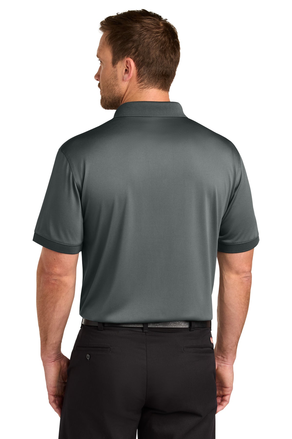 CornerStone Workwear Pro Polo - Metal Grey - back