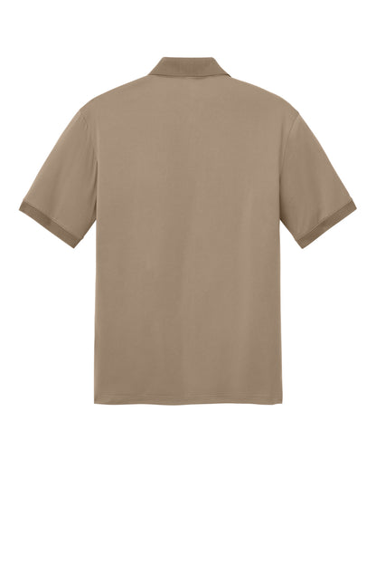CornerStone Workwear Pro Polo - Silver Tan - flat back