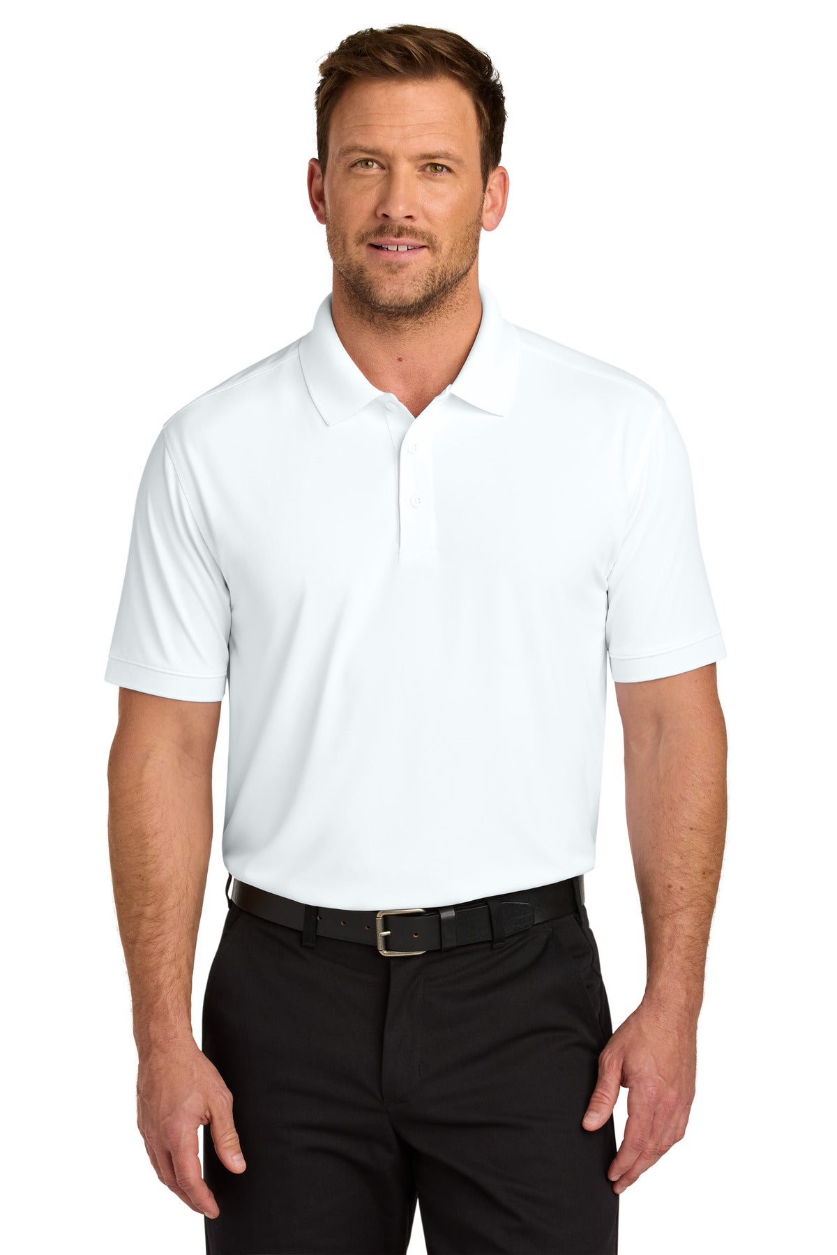 CornerStone Workwear Pro Polo - White - front