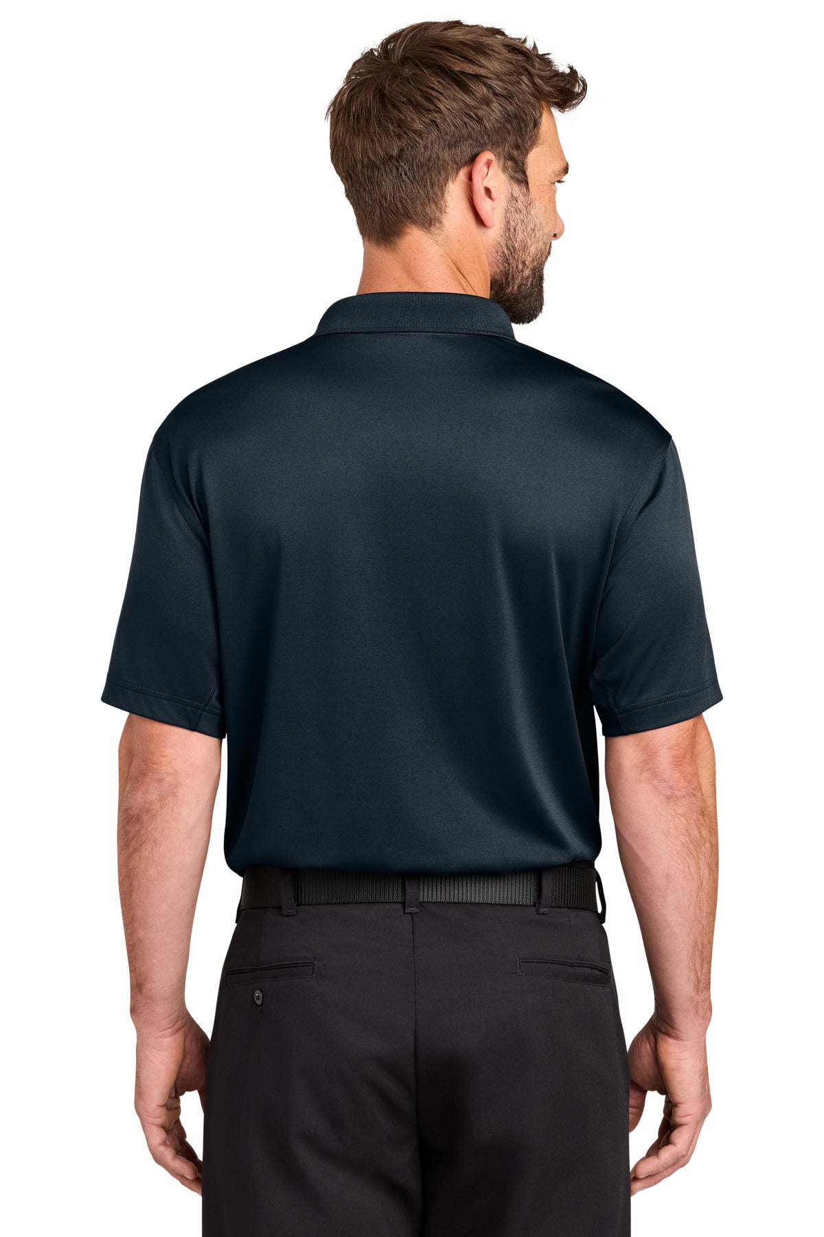 CornerStone Workwear Pro Tactical Polo - Dark Navy - back