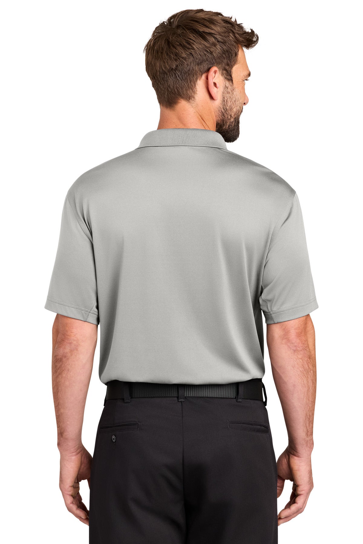 CornerStone Workwear Pro Tactical Polo - Light Grey - back