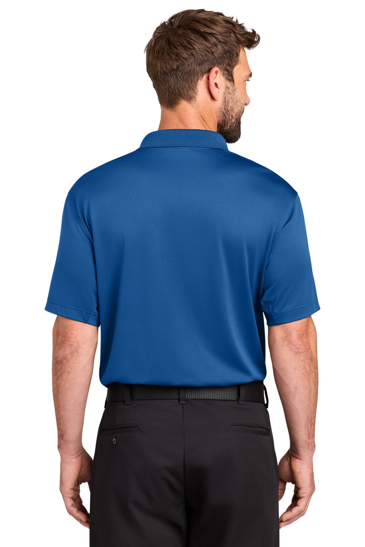 CornerStone Workwear Pro Tactical Polo - Royal - back