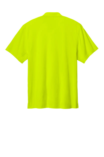 CornerStone Workwear Pro Tactical Polo - Safety Yellow - flat back