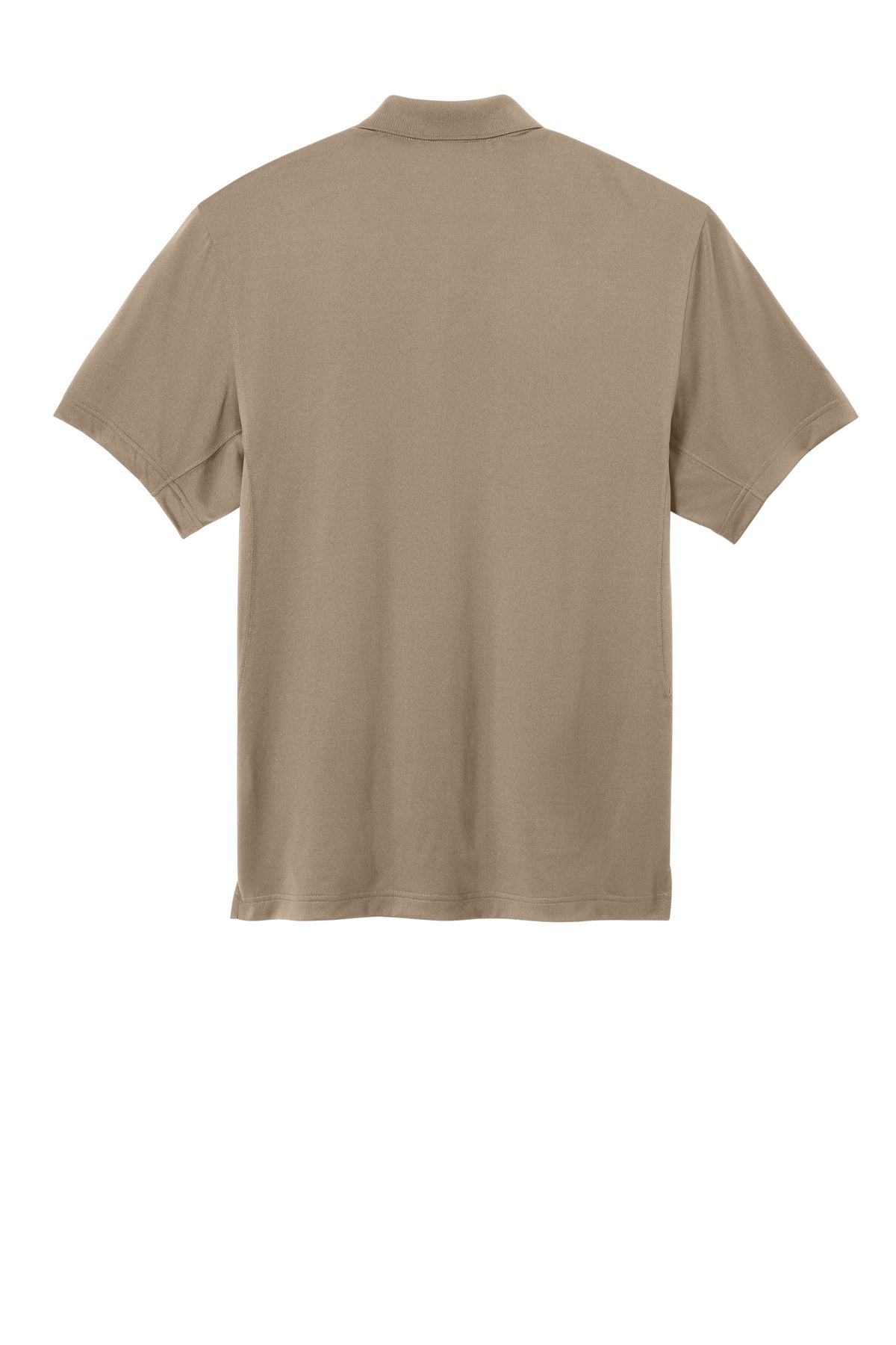 CornerStone Workwear Pro Tactical Polo - Silver Tan - flat back