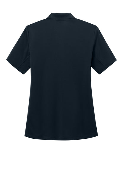 CornerStone Women's Workwear Pro Tactical Polo - Dark Navy - flat back