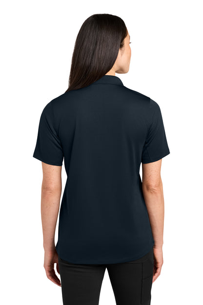 CornerStone Women's Workwear Pro Tactical Polo - Dark Navy - back
