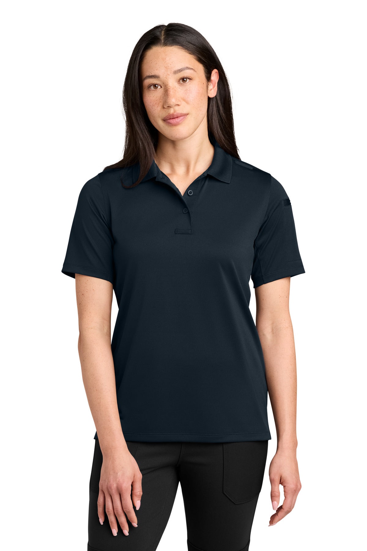 CornerStone Women's Workwear Pro Tactical Polo - Dark Navy - front