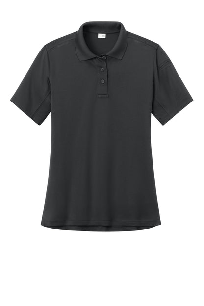CornerStone Women's Workwear Pro Tactical Polo - Echo Steel - flat front