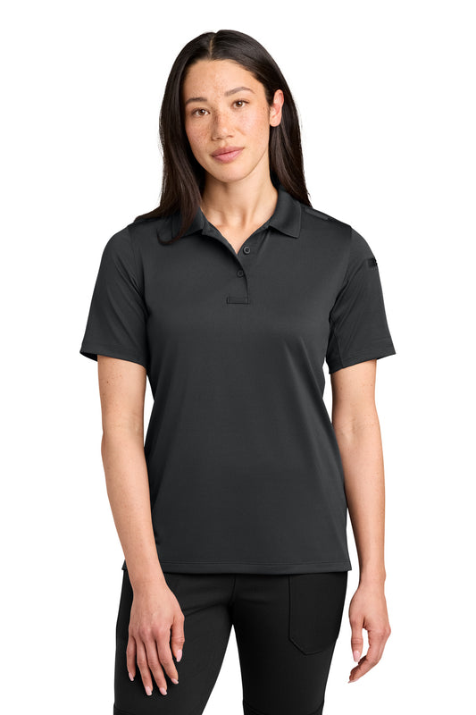 CornerStone Women's Workwear Pro Tactical Polo - Echo Steel - front